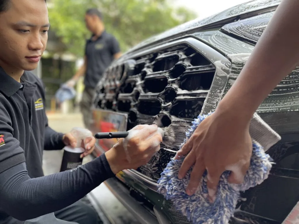 dịch vụ rửa xe