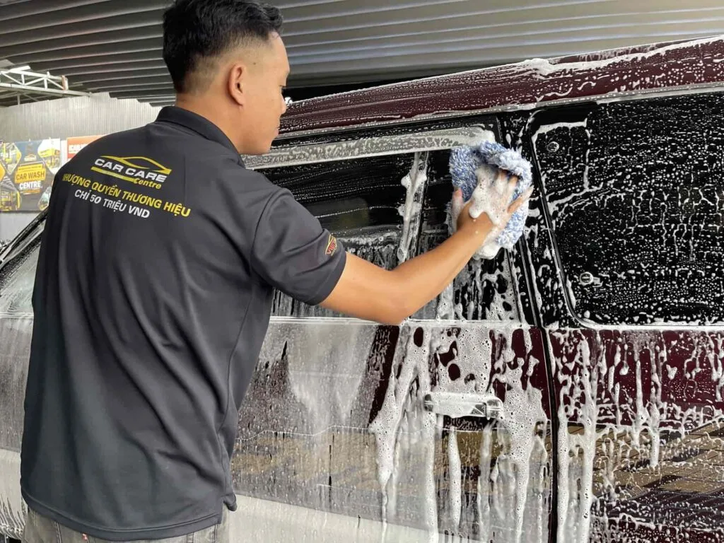 dịch vụ rửa xe