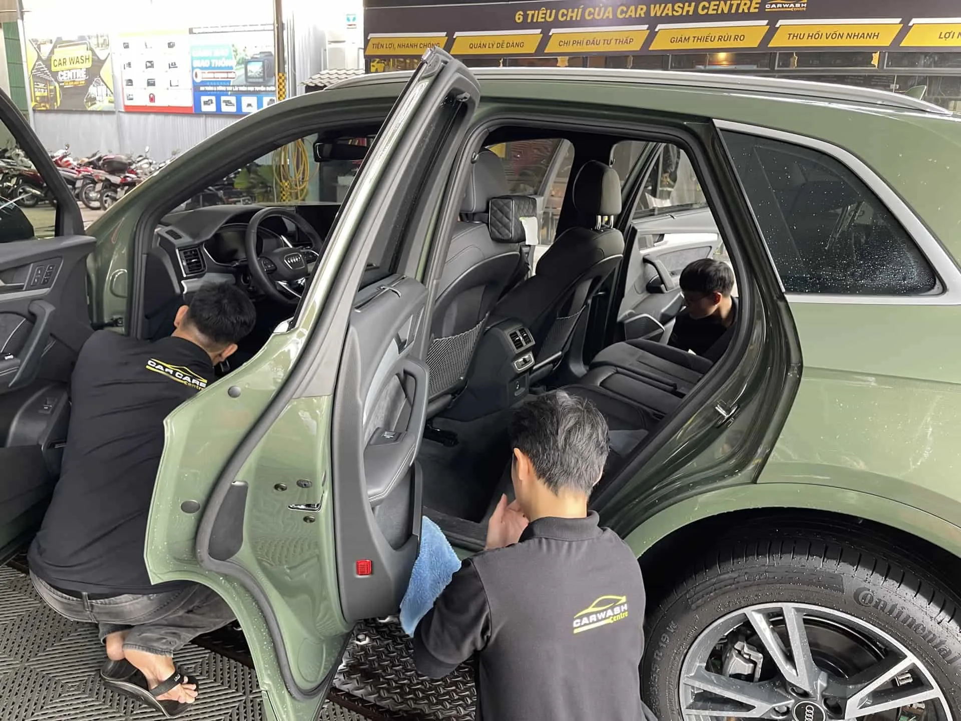dịch vụ vệ sinh nội thất