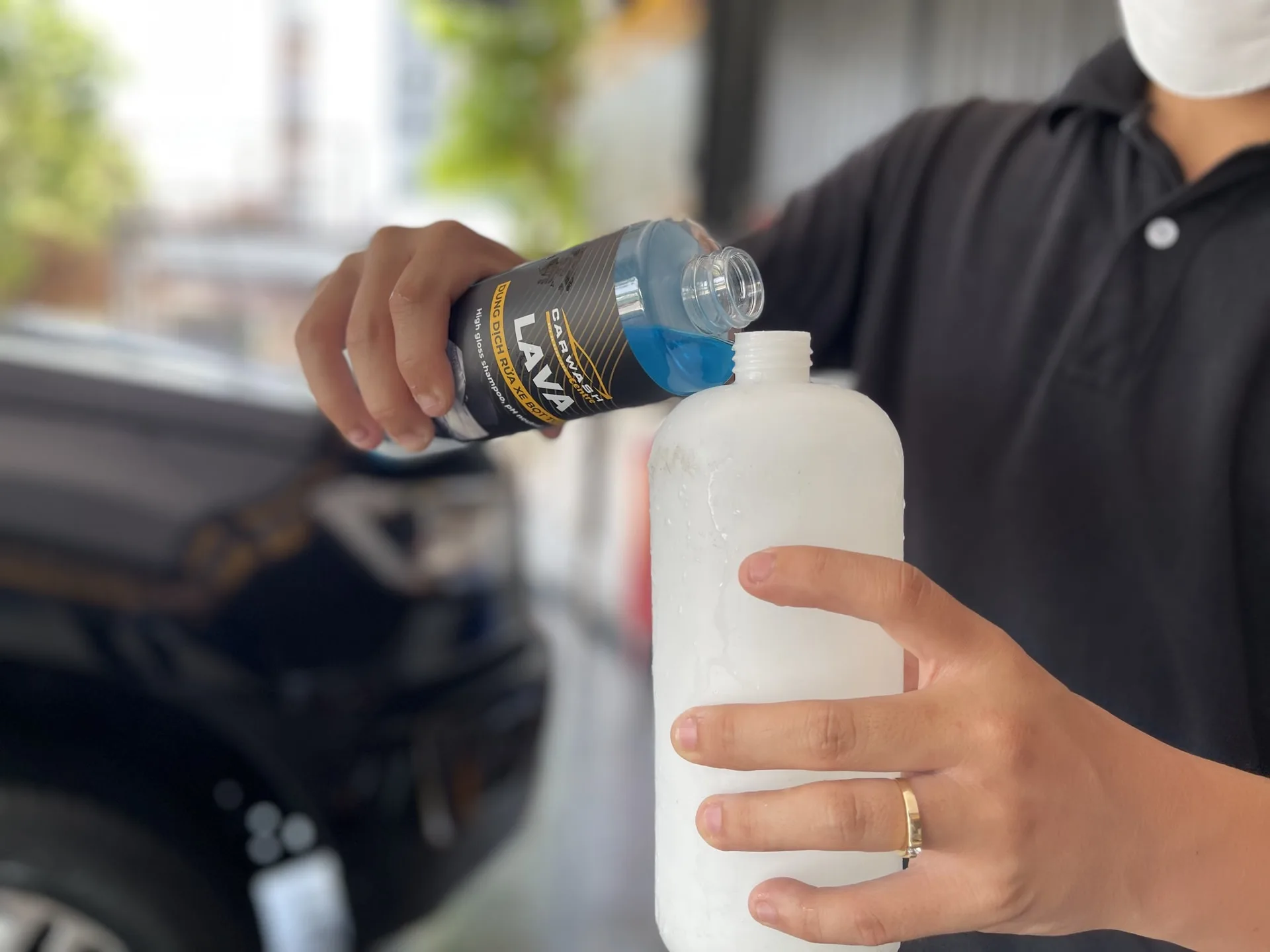 dịch vụ rửa xe