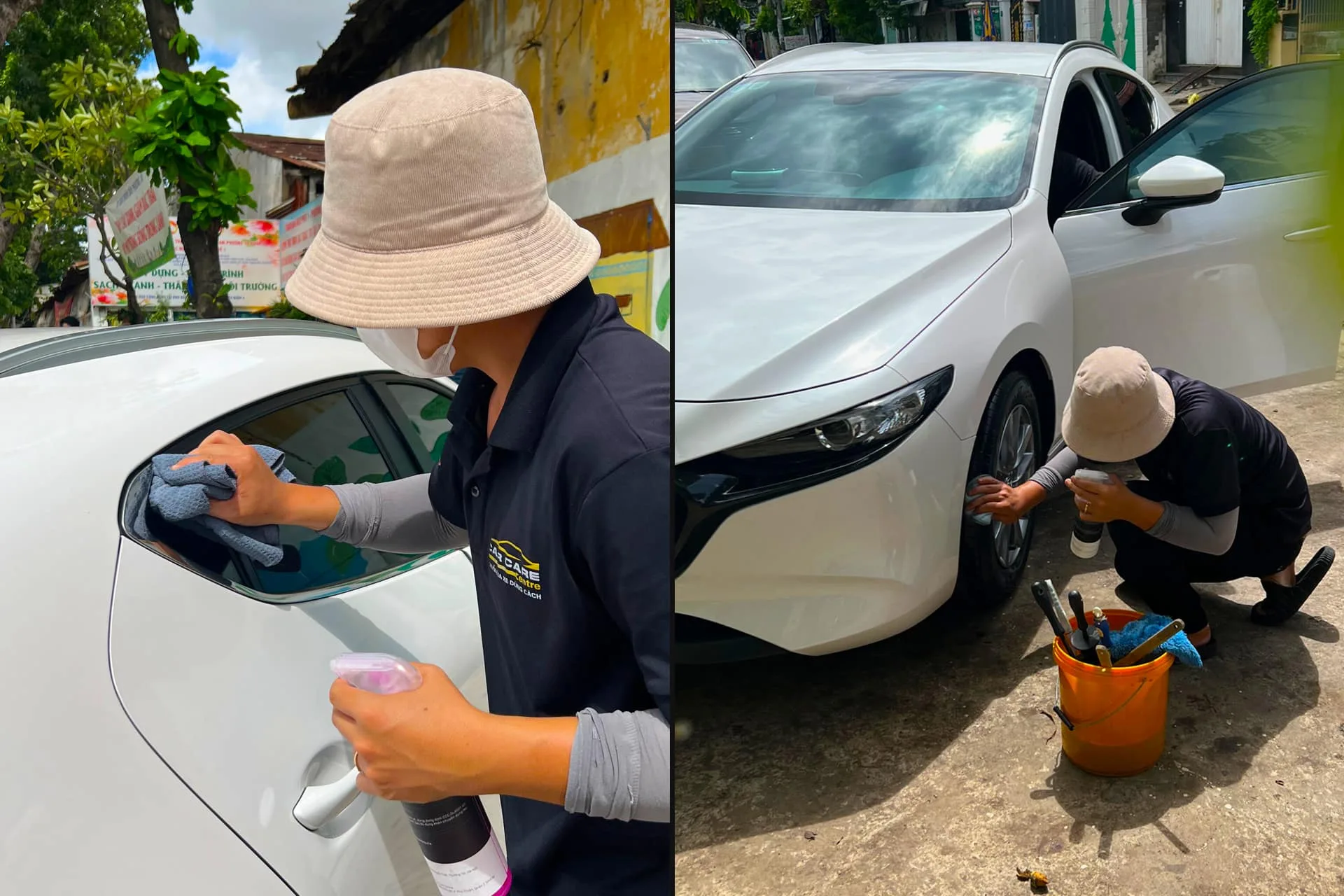 dịch vụ rửa xe