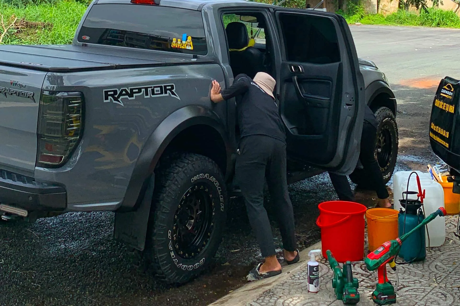 dịch vụ rửa xe