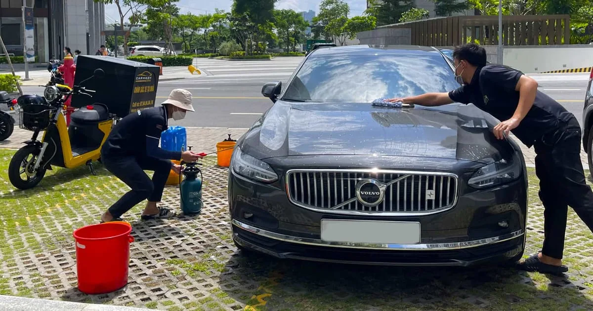 dịch vụ rửa xe