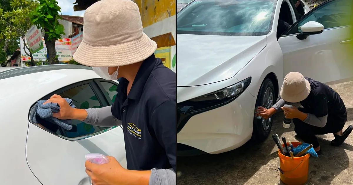 dịch vụ rửa xe