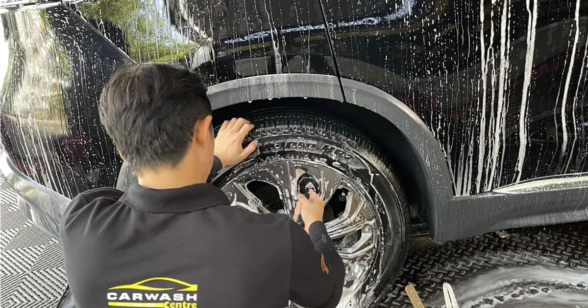 dịch vụ rửa xe